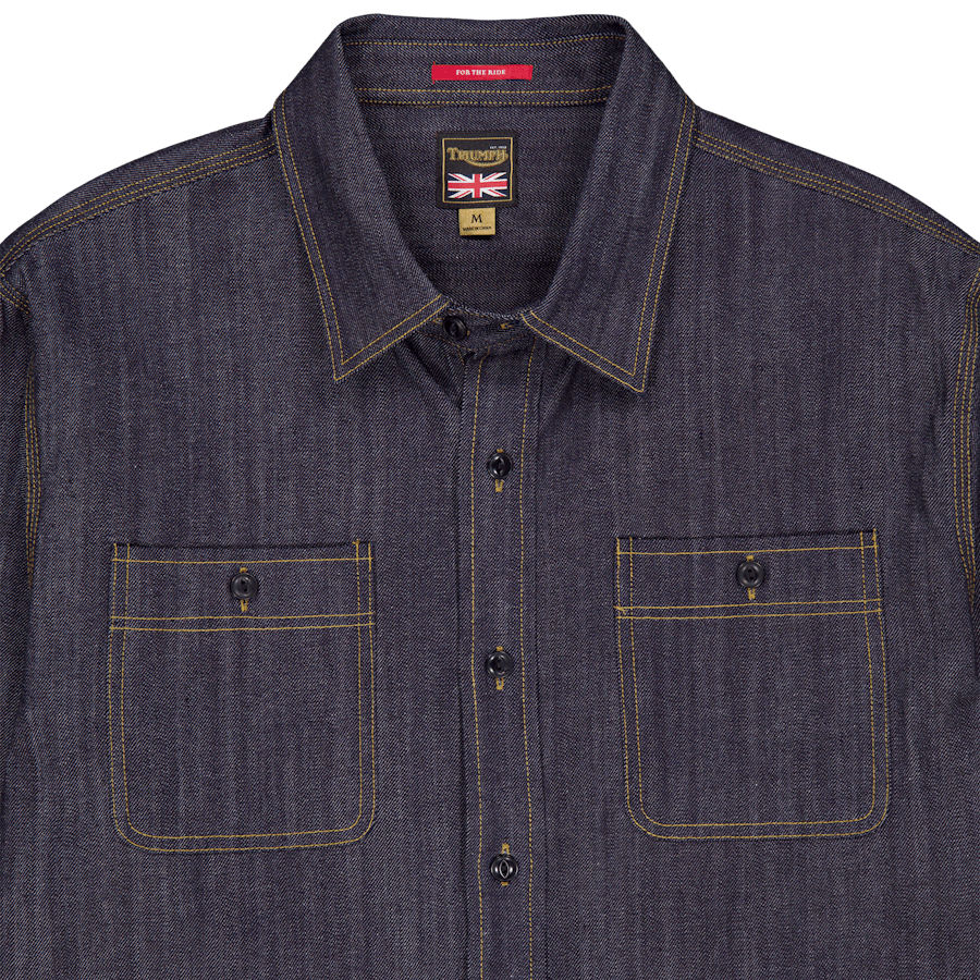 Hapton Denim Shirt Raw Denim