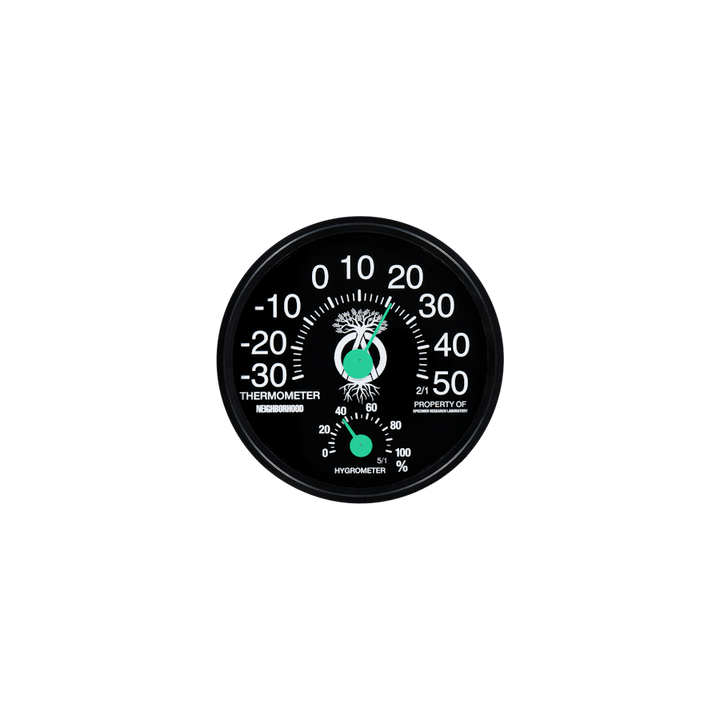 Srl . Thermohygrometer Black
