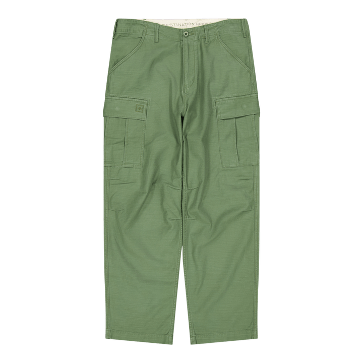 6 Pocket Army Byxor Oliv