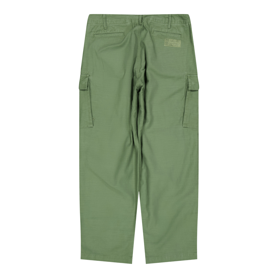 6 Pocket Army Byxor Oliv