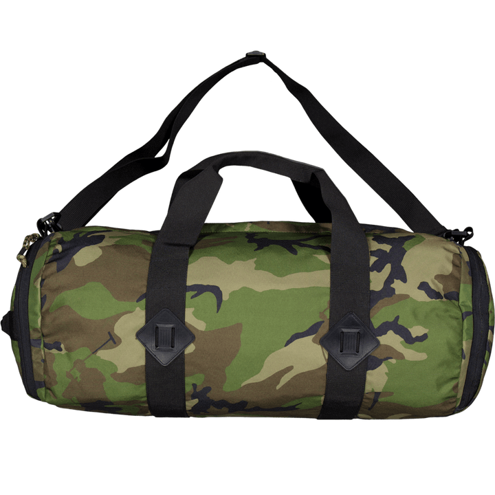 Camo Canvas Packable Duffel Olive Pony Camo