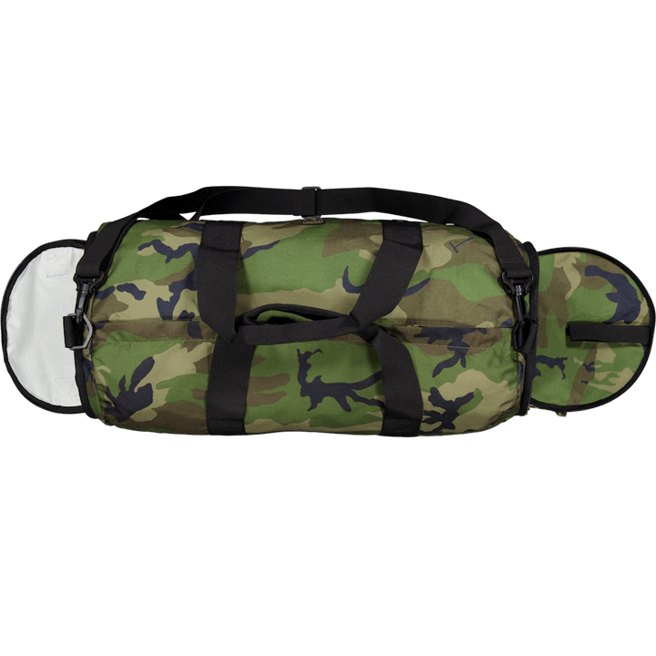 Camo Canvas Packable Duffel Olive Pony Camo