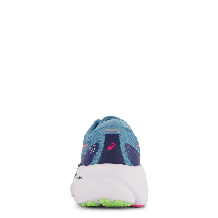 Gel-kayano 30 Gris Blue/ Lime Green