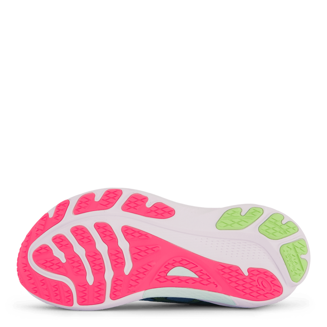 Gel-kayano 30 Gris Blue/ Lime Green