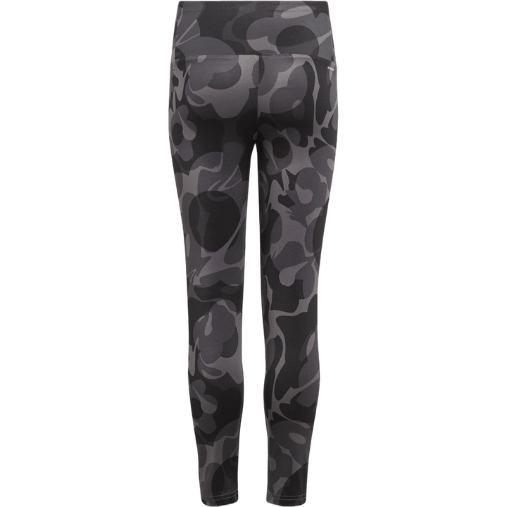 Essentials AEROREADY Seasonal Print High-Waist 7/8 Leggings Kids Black
