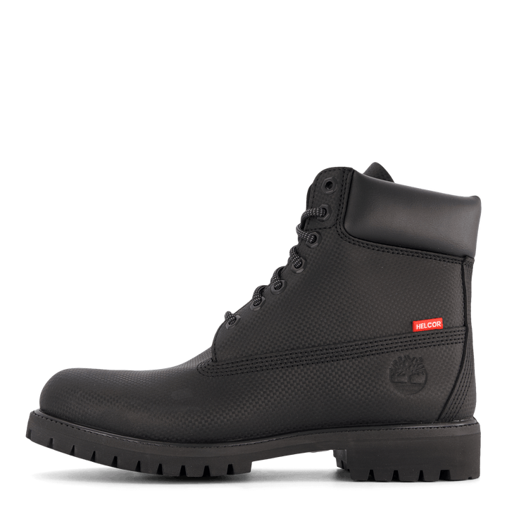 Prem 6 In Lace Waterproof Boot Black