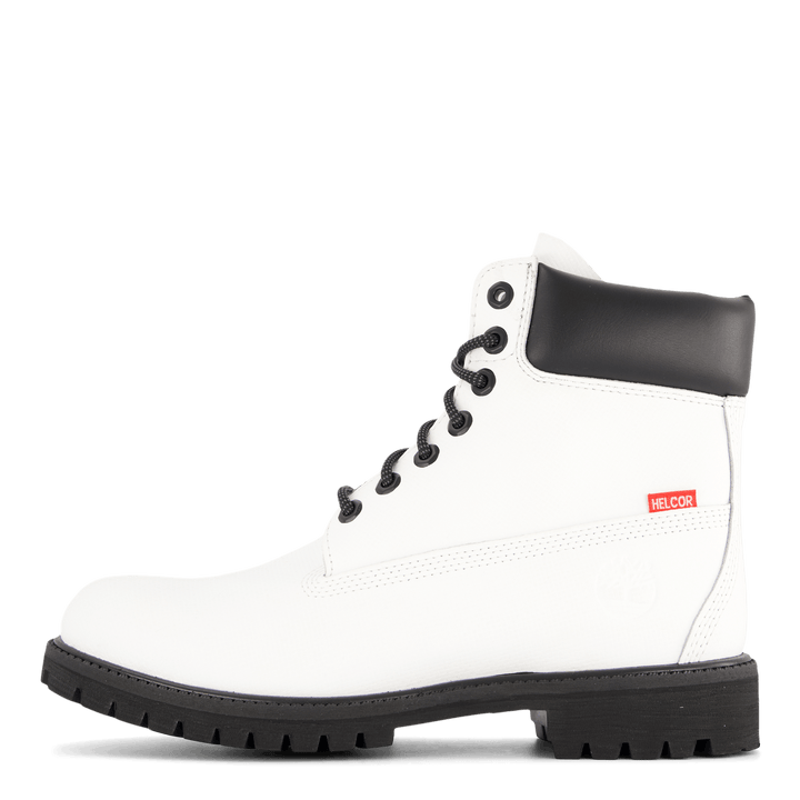 Prem 6 In Lace Waterproof Boot White
