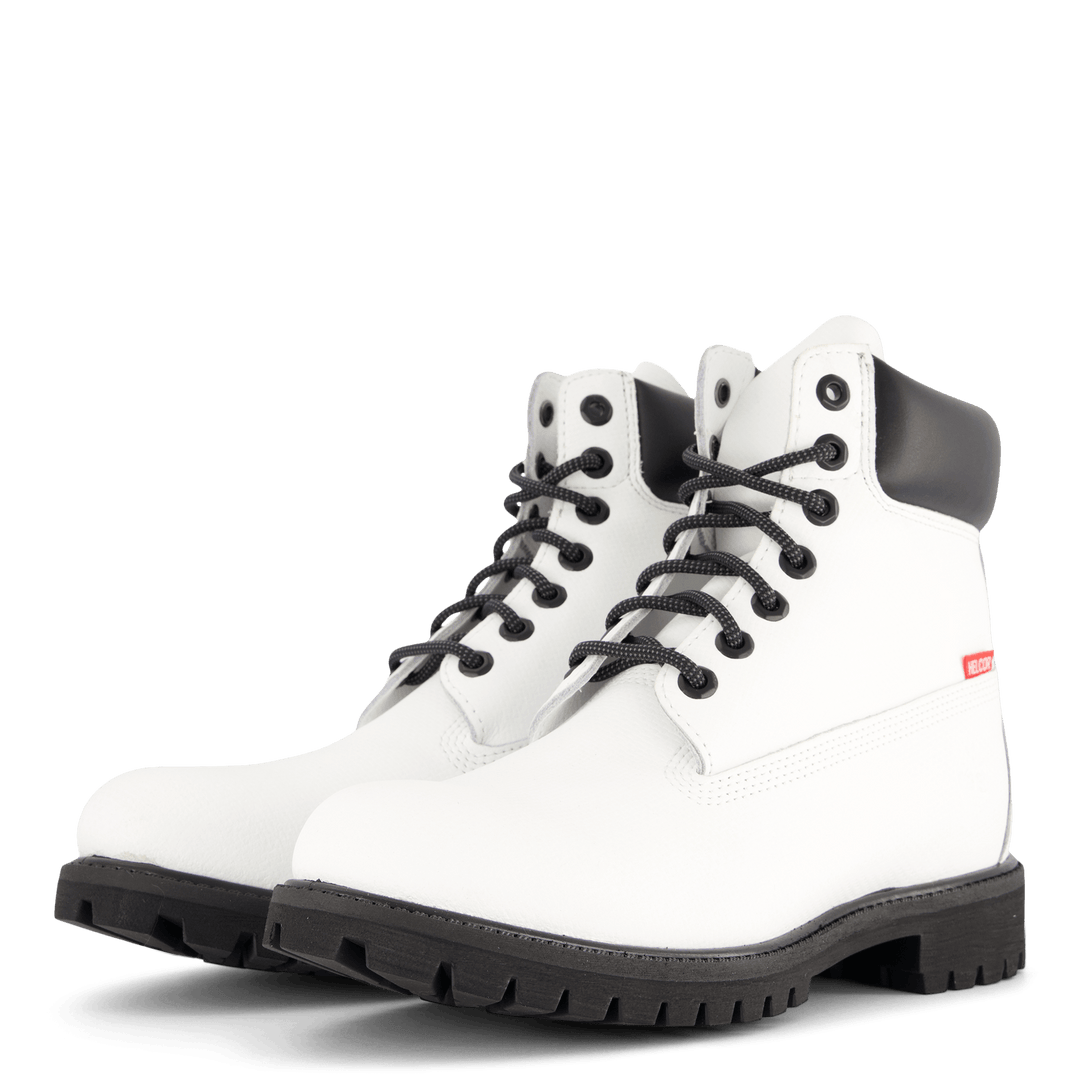 Prem 6 In Lace Waterproof Boot White