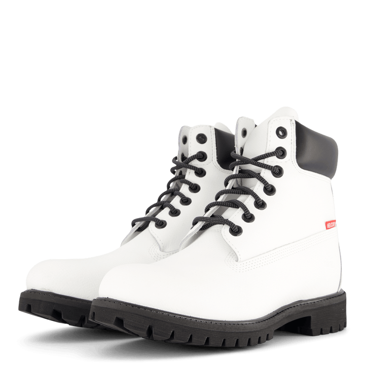 Prem 6 In Lace Waterproof Boot White