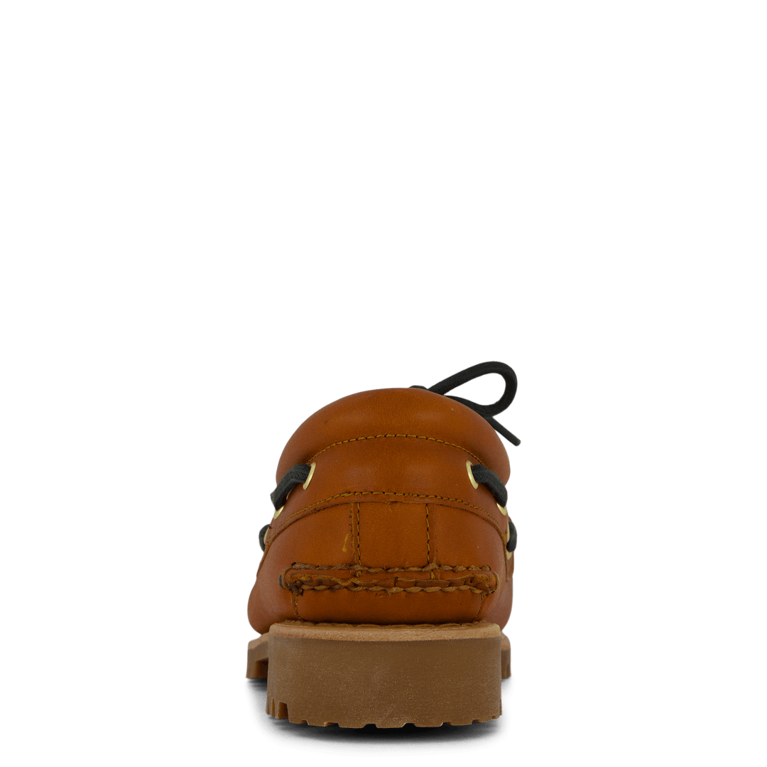 Auth Boat Shoe Mid Brown