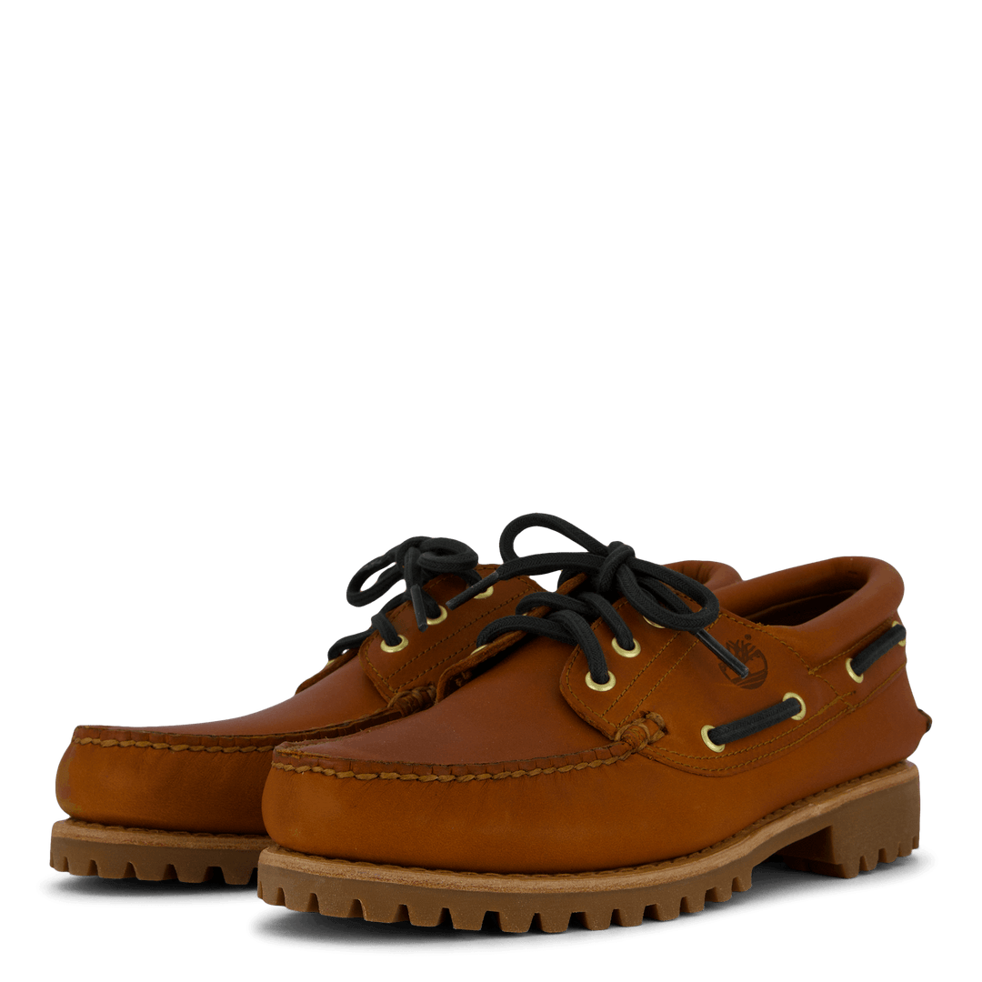 Auth Boat Shoe Mid Brown