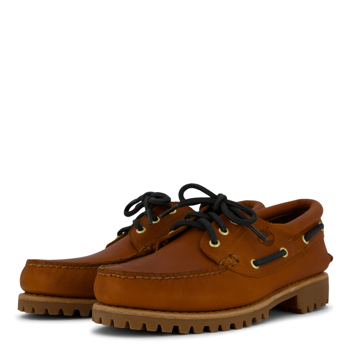 Auth Boat Shoe Mid Brown