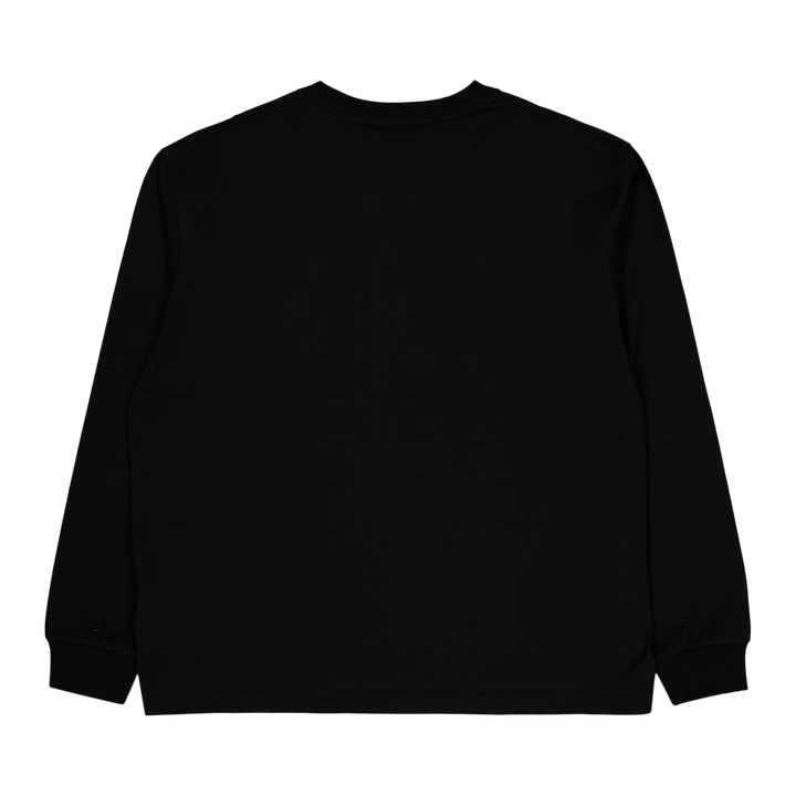 Long Tee Pocket Schwarz