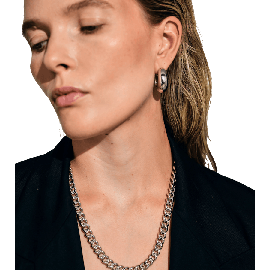 Lou Chain 925 Sterling Silver - 20.5 Inc