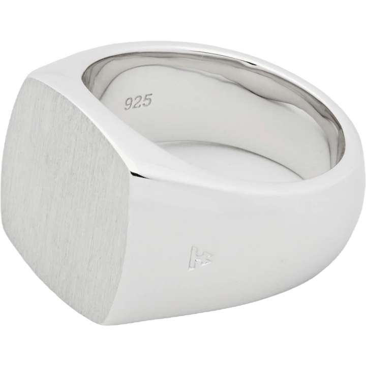 Cushion Satin 925 Sterling Silver