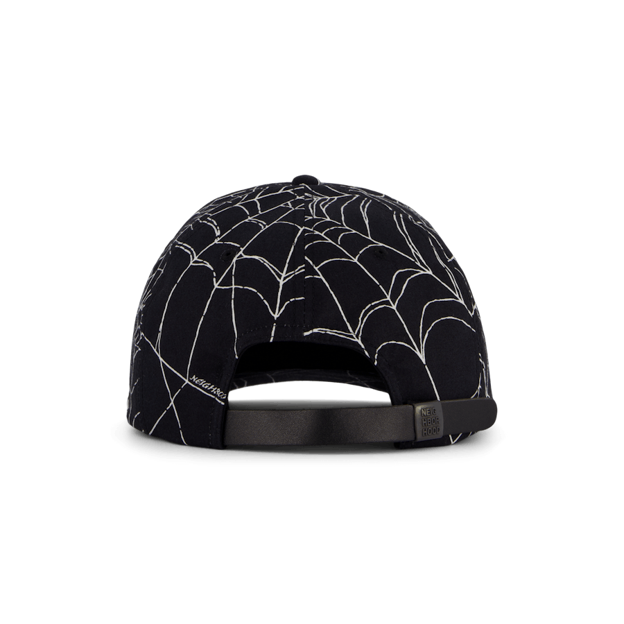 Spiderweb Dad Cap Black