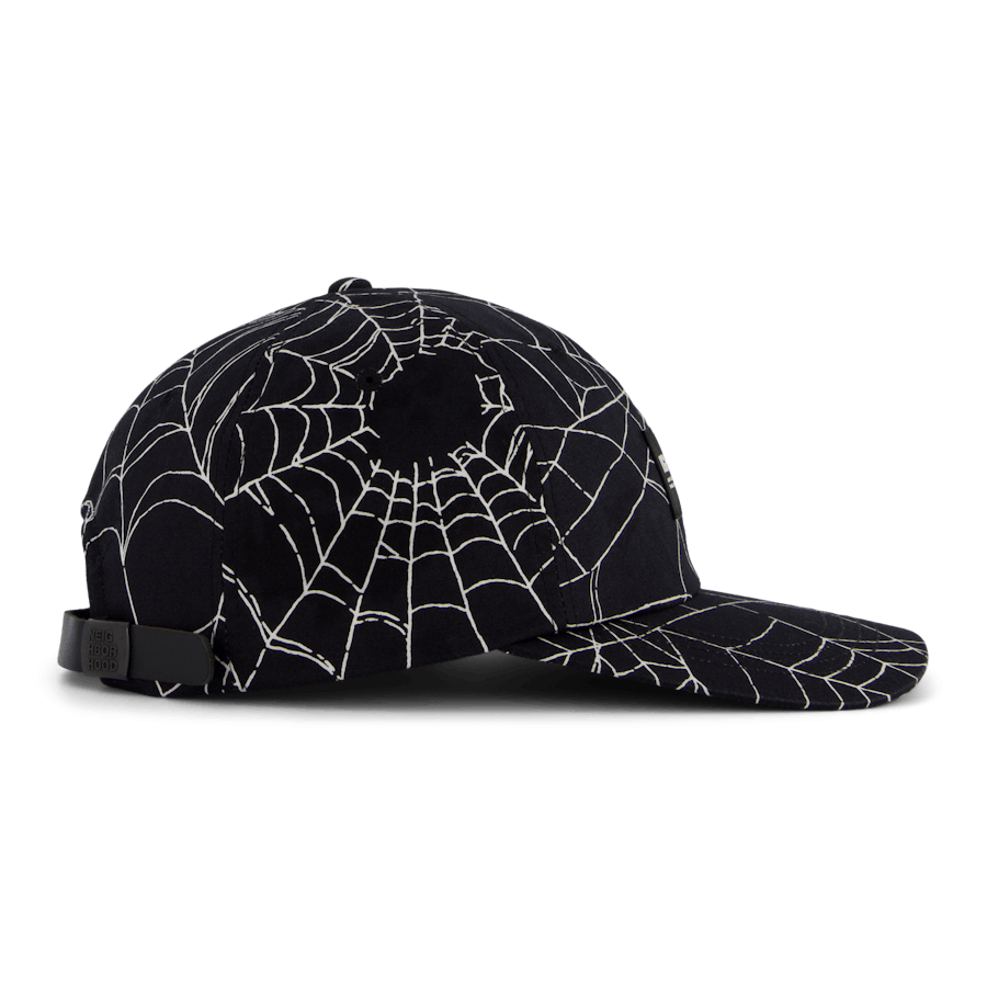Spiderweb Dad Cap Black
