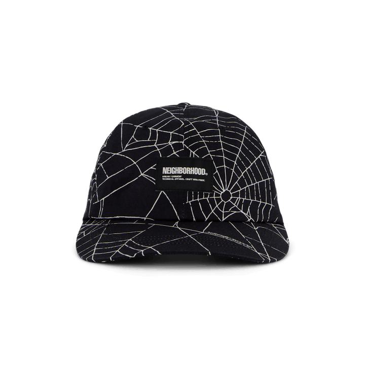 Spiderweb Dad Cap Black