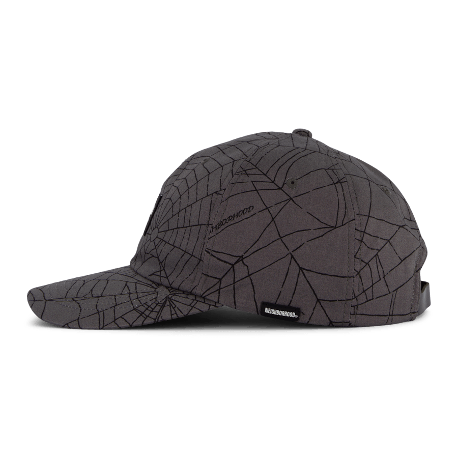 Spiderweb Dad Cap Gray