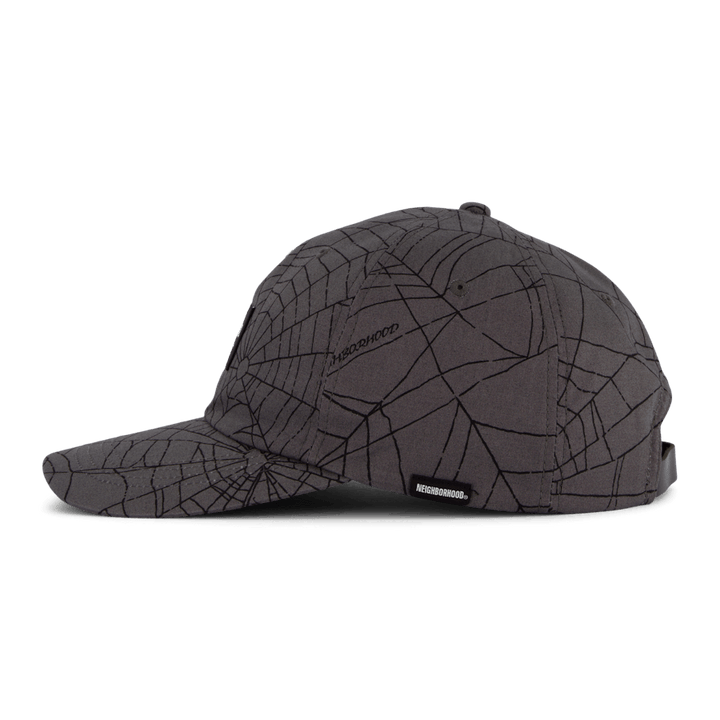 Spiderweb Dad Cap Gray