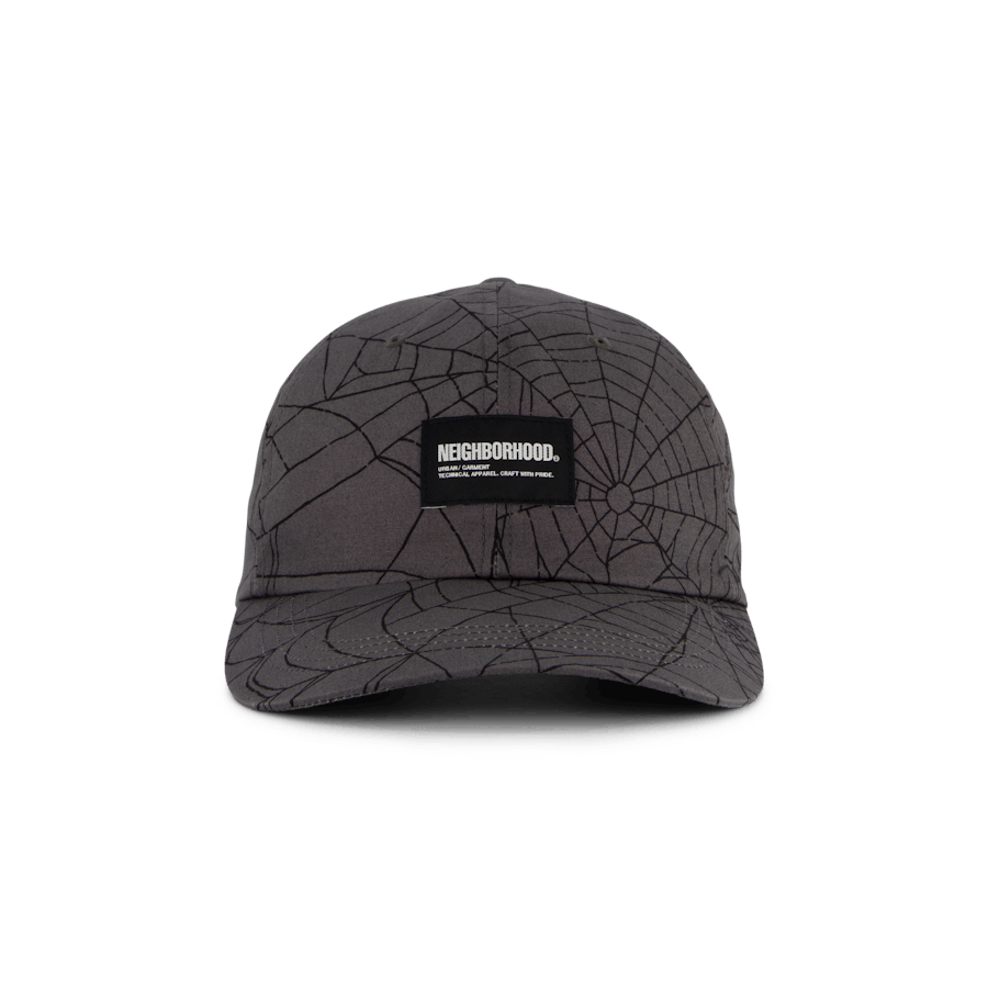 Spiderweb Dad Cap Gray