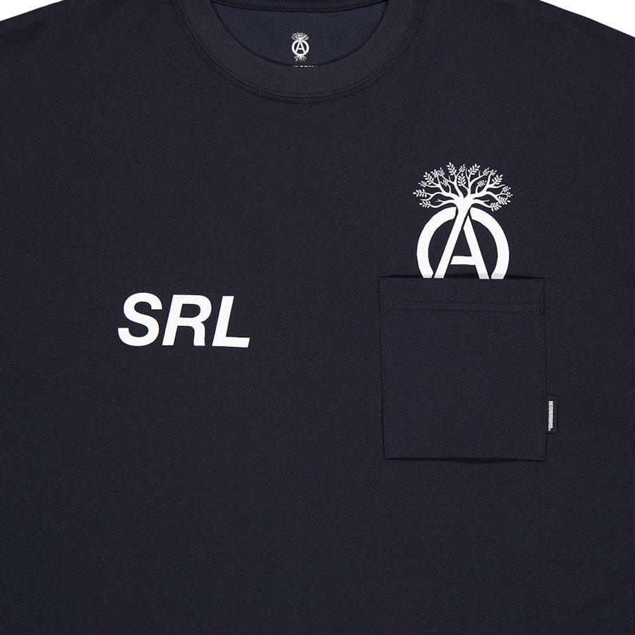 Srl . Sheltech Crewneck Ss-2 Black