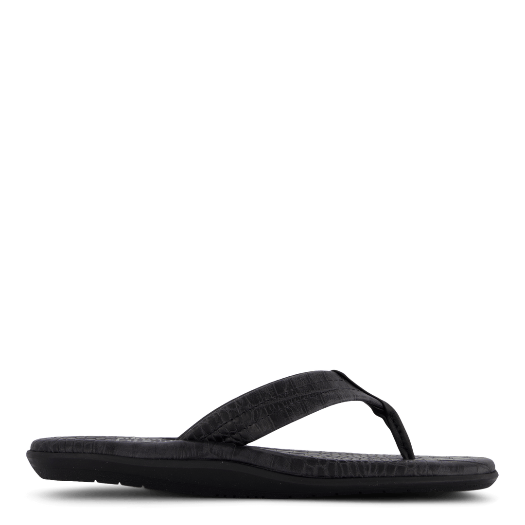 Nh X Island Slipper . Leather  Black