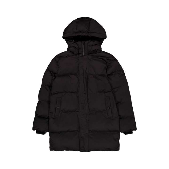 Chaqueta larga de plumón Pour