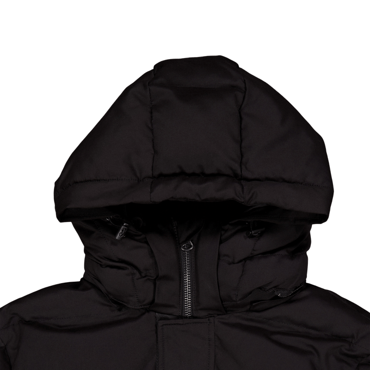 Chaqueta larga de plumón Pour