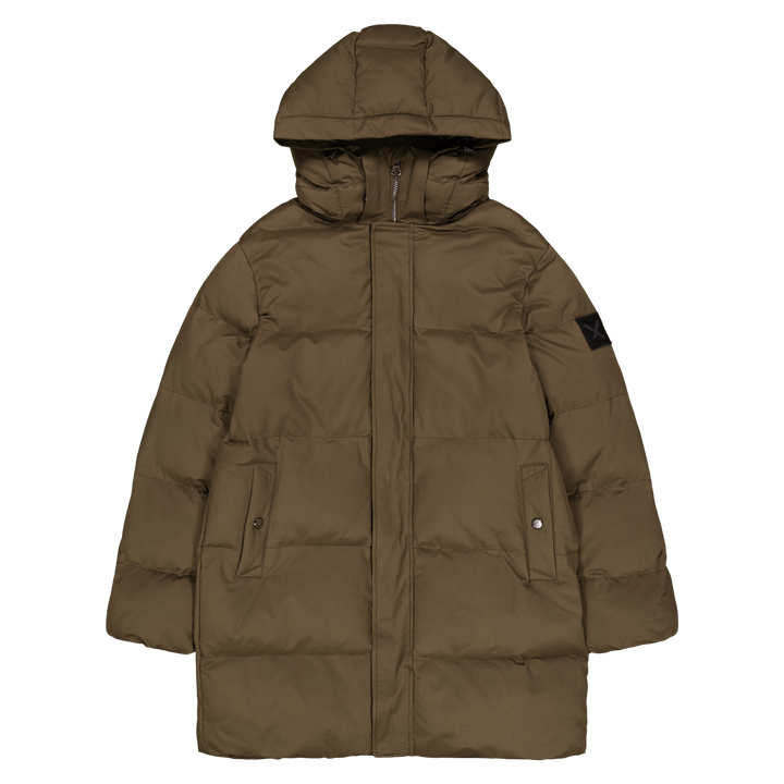 Chaqueta larga de plumón POUR