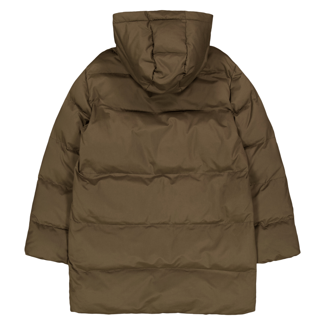 Chaqueta larga de plumón POUR