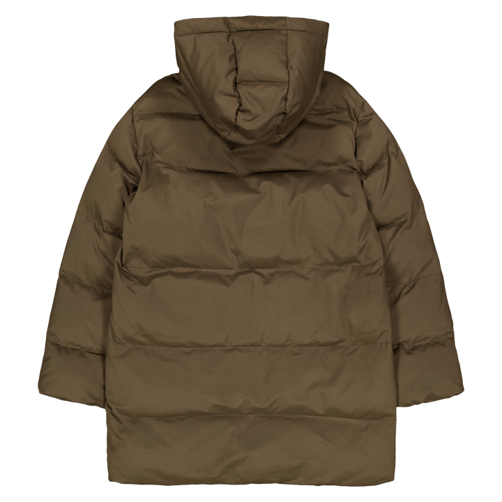 Chaqueta larga de plumón POUR