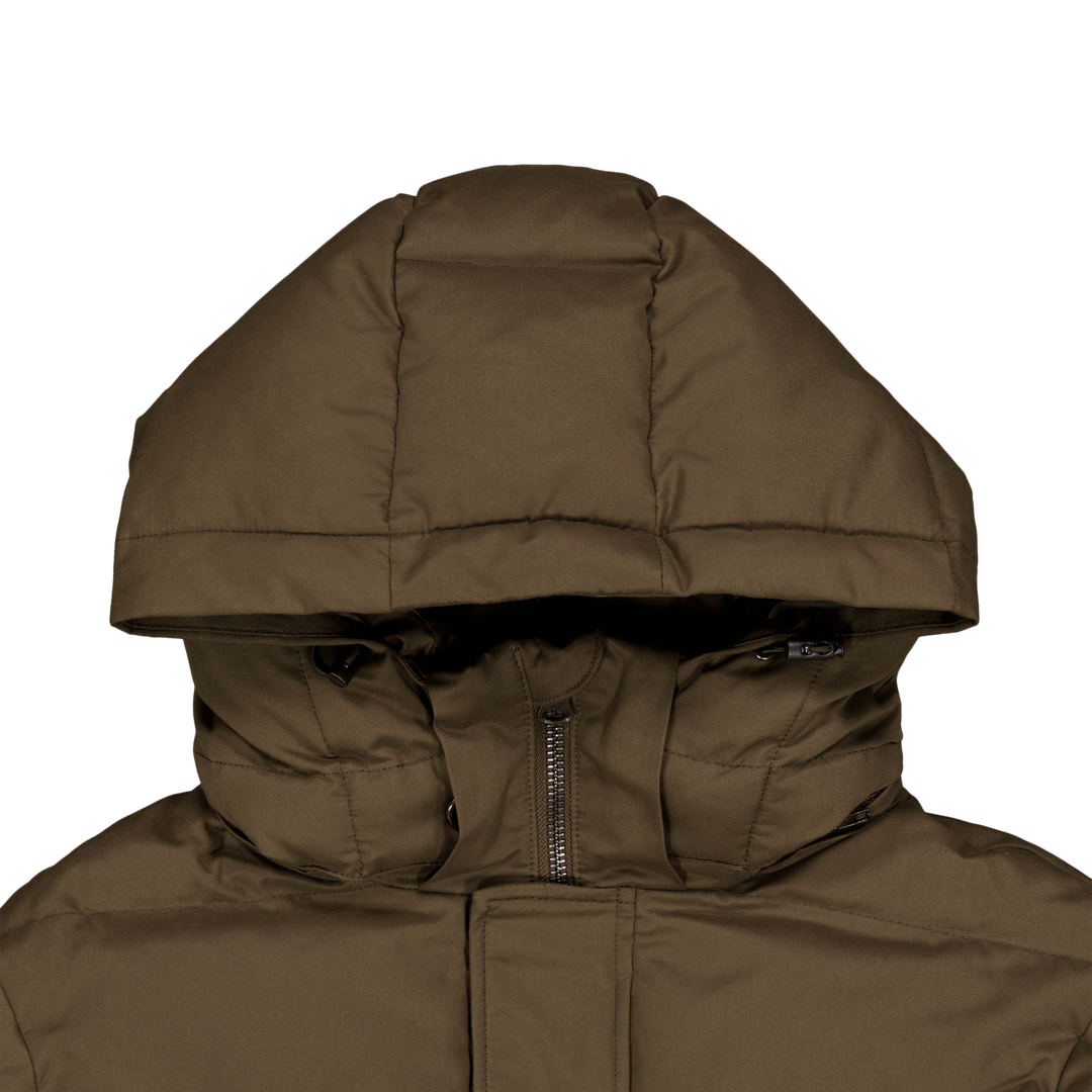 Chaqueta larga de plumón POUR