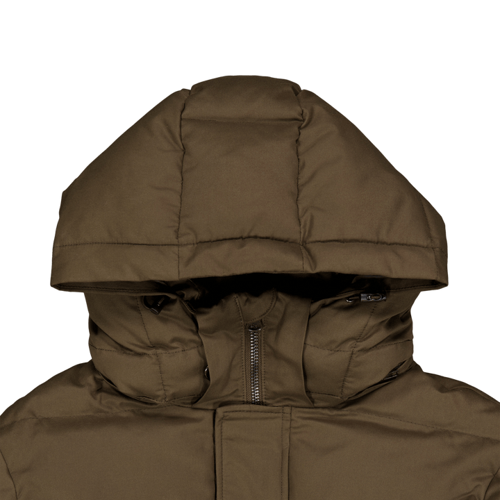 Chaqueta larga de plumón POUR