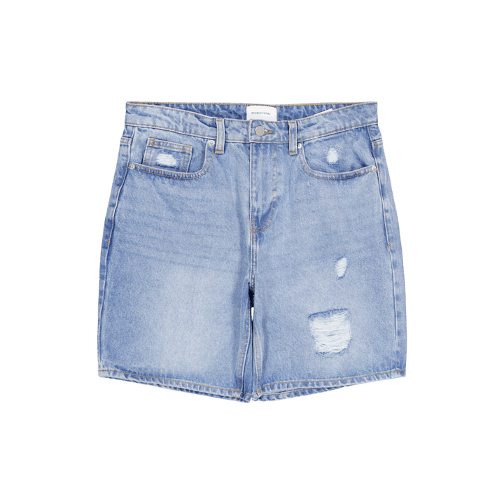 Studio Total Studio Total Icon Ripped Denim Shorts
