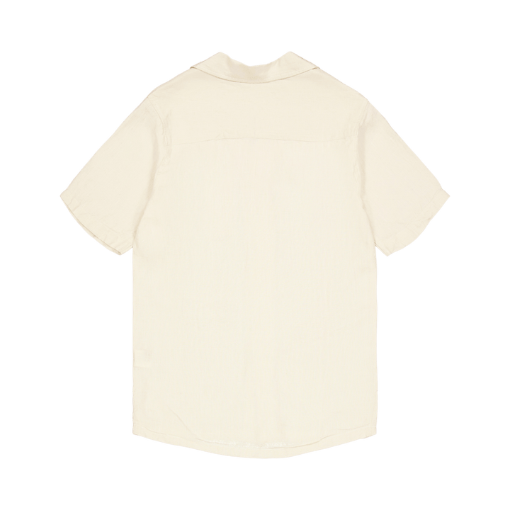 Linen Camp Shirt Ecru