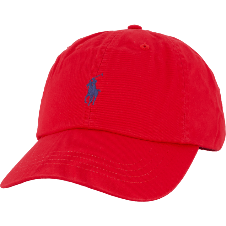 Bomull Chino Ball Cap Post Red