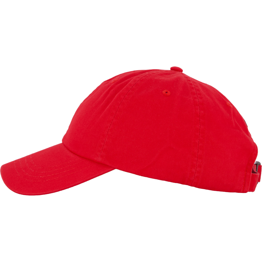 Bomull Chino Ball Cap Post Red