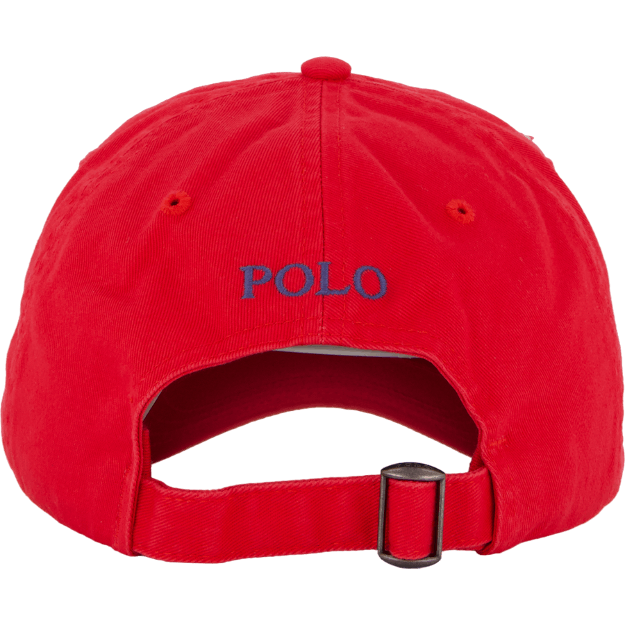 Bomull Chino Ball Cap Post Red