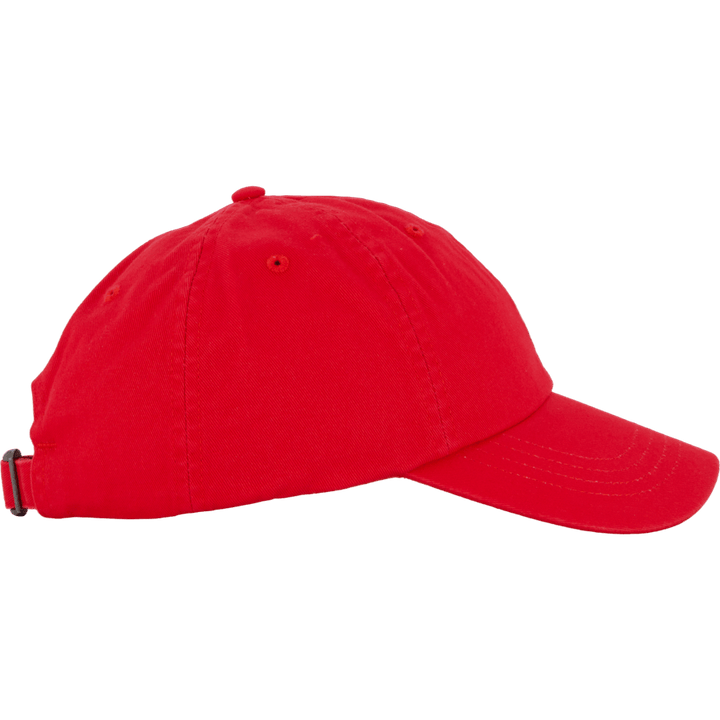 Bomull Chino Ball Cap Post Red