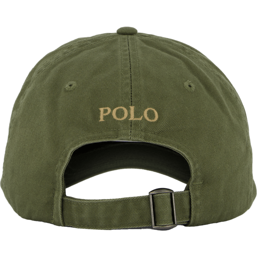 Chino-bollkeps i bomull Dark Sage