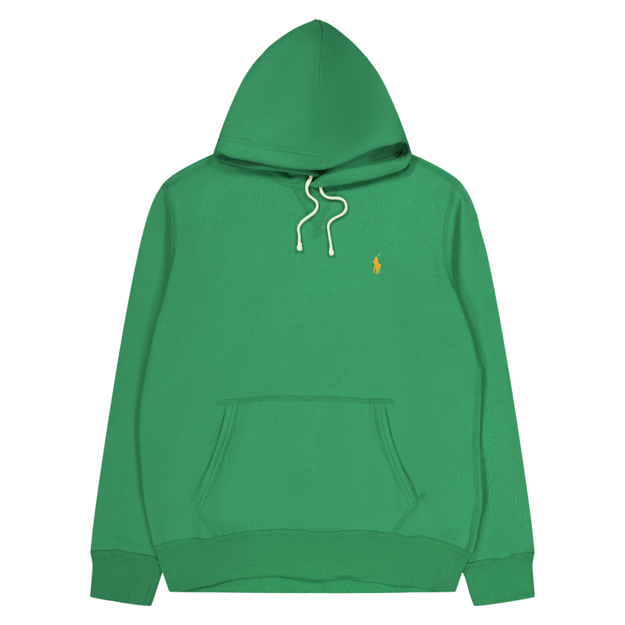 The RL Fleece Hoodie Preppy Green