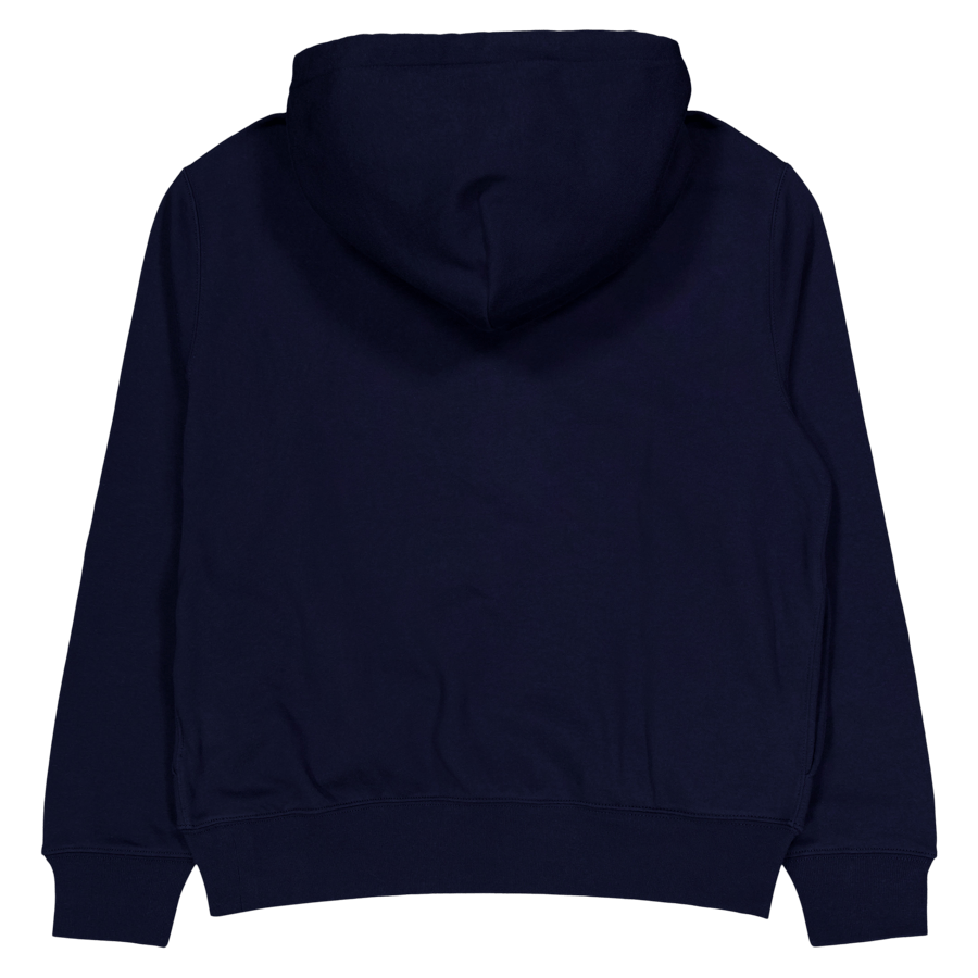 Polo Bear Fleece Hoodie Cruise Navy Paint Bear