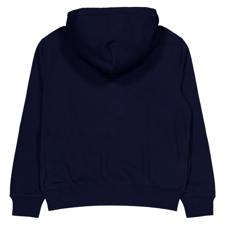 Polo Bear Fleece Hoodie Cruise Navy Paint Bear