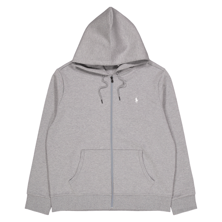 Double-Knit Full-Zip Hoodie Steel Heather
