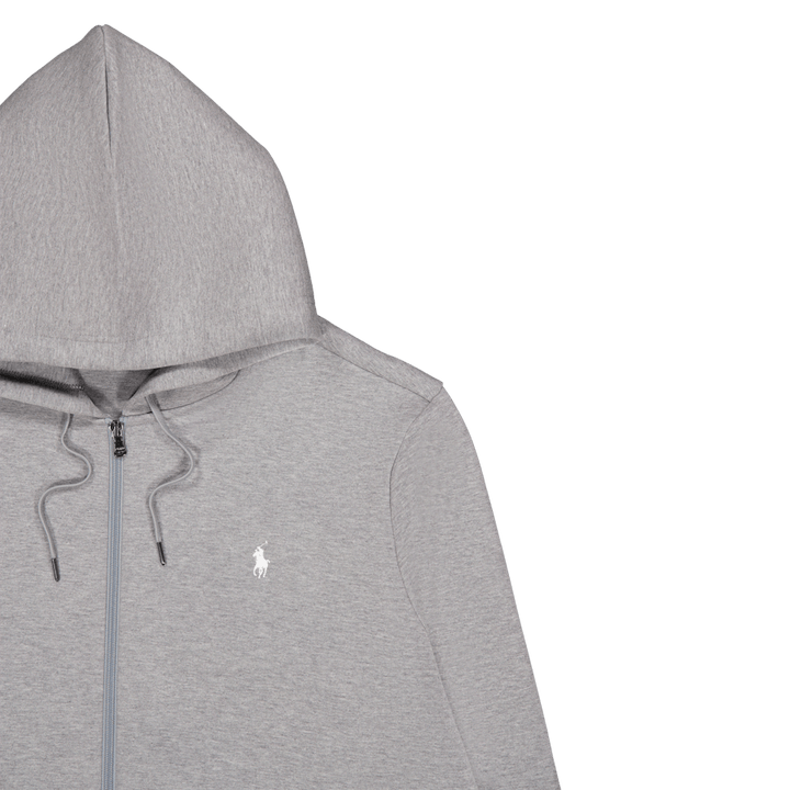 Double-Knit Full-Zip Hoodie Steel Heather