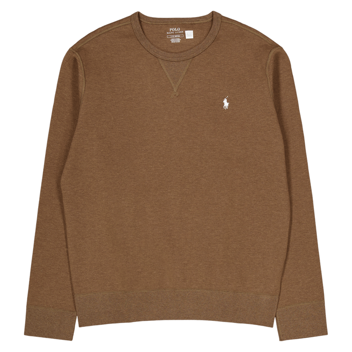 Marled Double-Knit Sweatshirt Cedar Heather