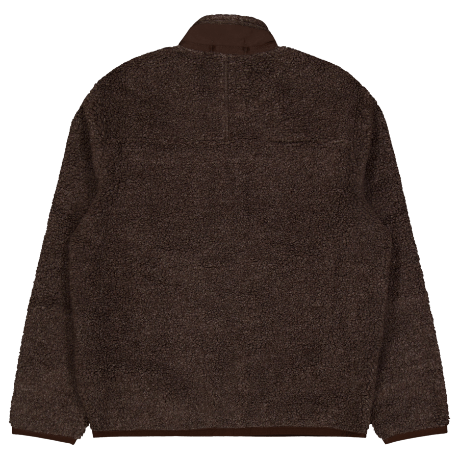 Polo Ralph Lauren Bonded Hi-pile Fullzip Jacket Dark Beech Marl