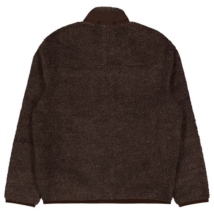 Polo Ralph Lauren Bonded Hi-pile Fullzip Jacket Dark Beech Marl