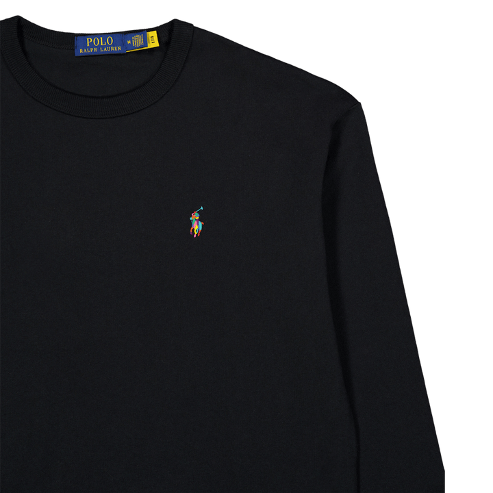 Relaxed Fit Big Pony Jersey T-Shirt Polo Schwarz